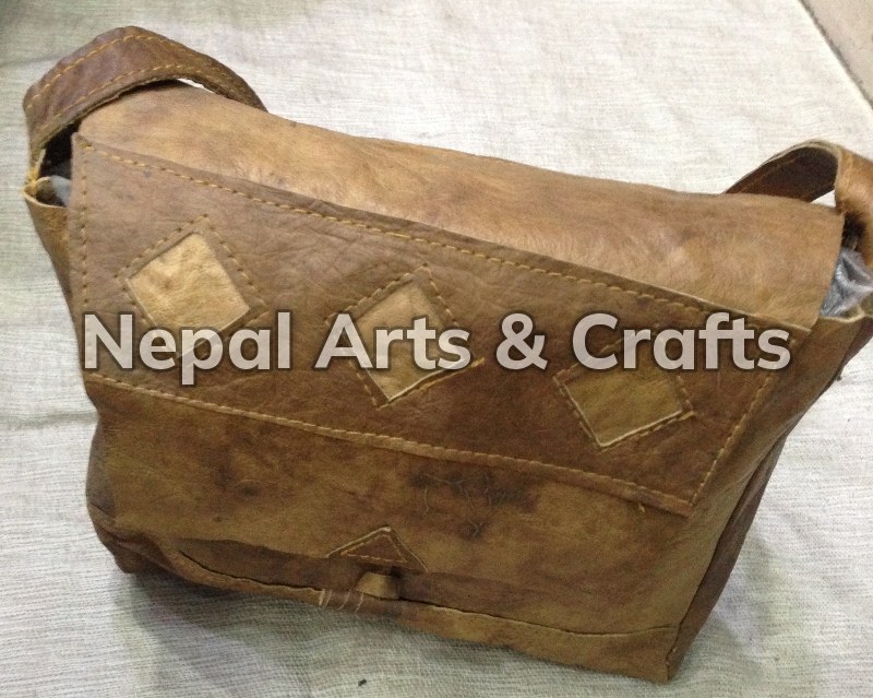 Buffalo Leather Side Bag