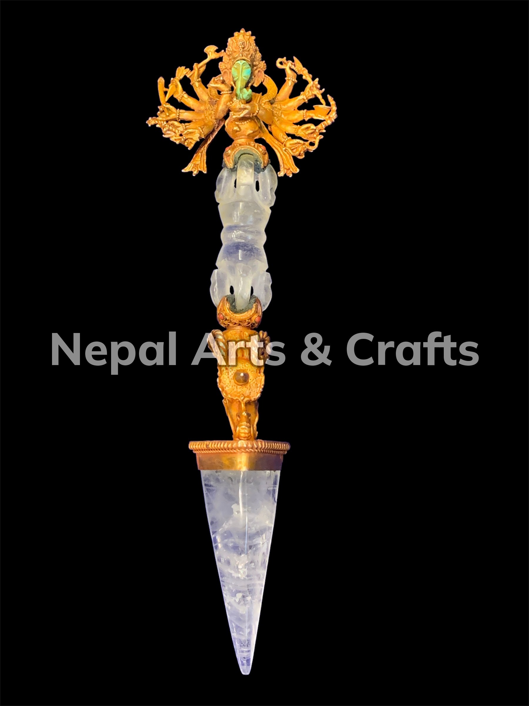 Twelve Hand Ganesh Phurba