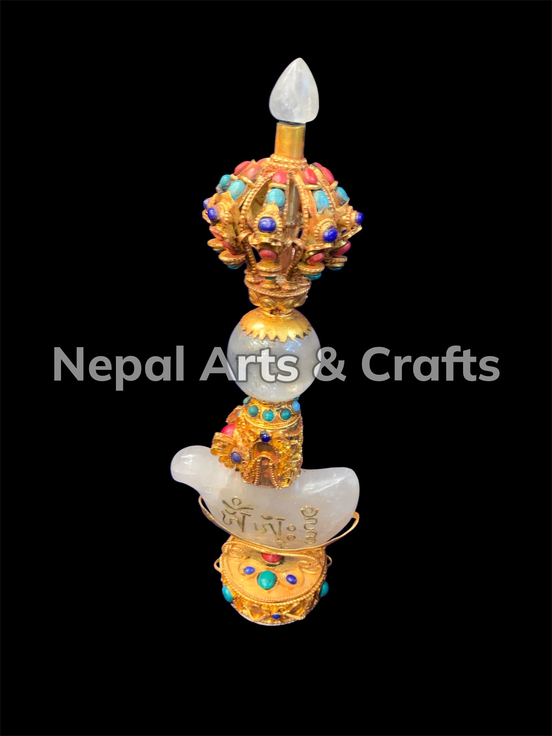 Kartika Crystal Copper with Stand