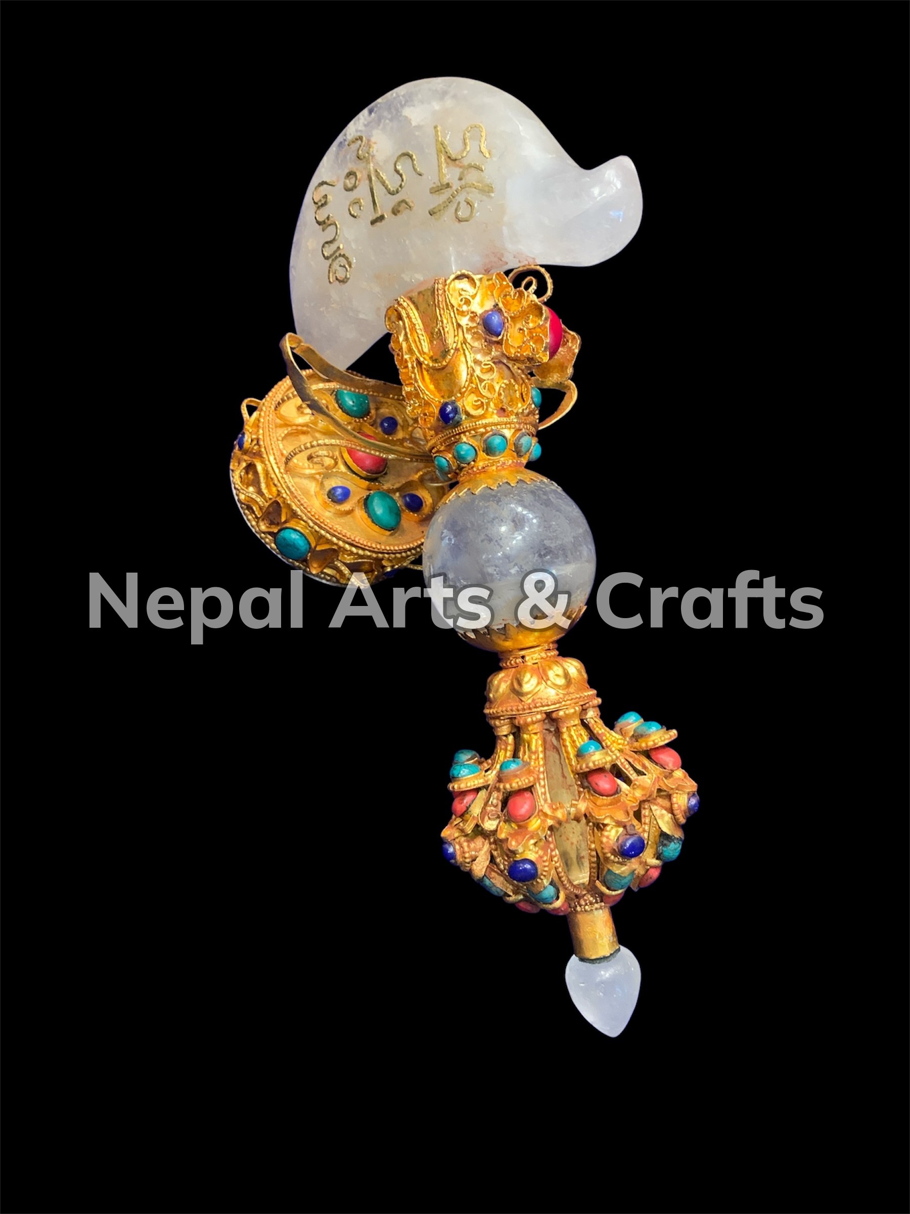 Kartika Crystal Copper with Stand