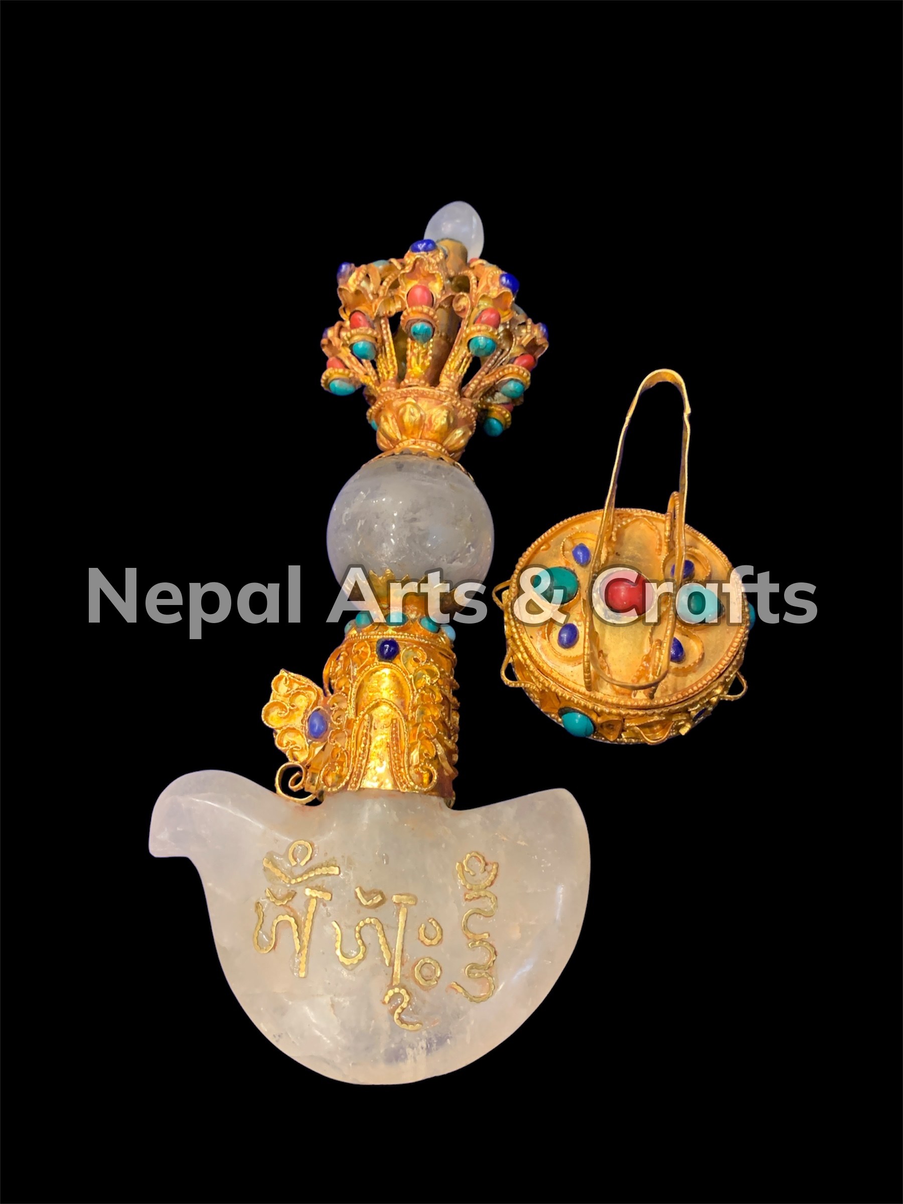 Kartika Crystal Copper with Stand