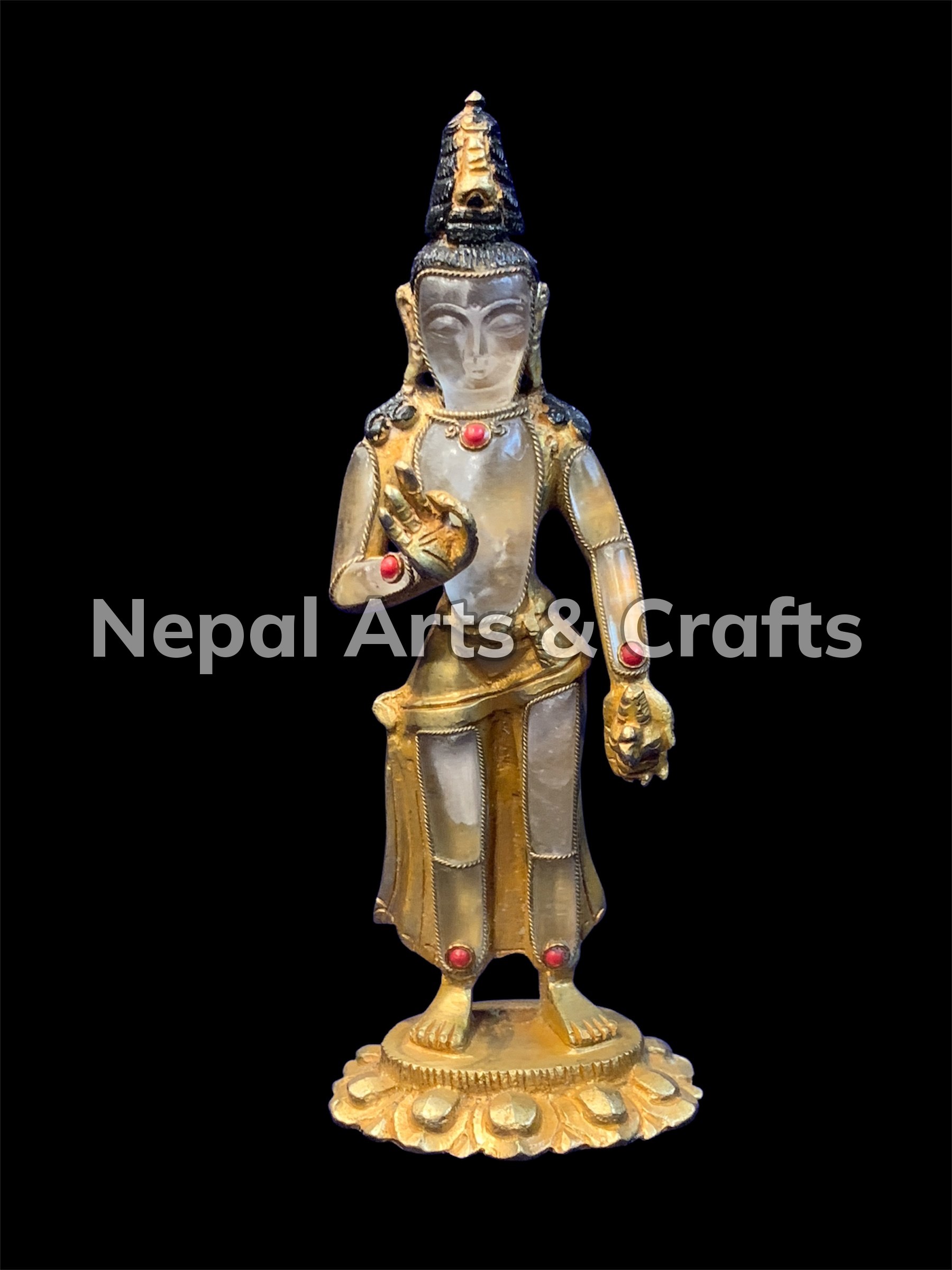 Crystal Copper Avalokiteshvara